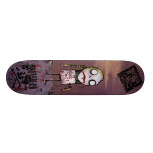 Skateboard Ne faites jamais confiance à la planche à