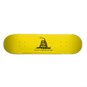 Skateboard Ne marchez pas sur moi la planche à roulettes