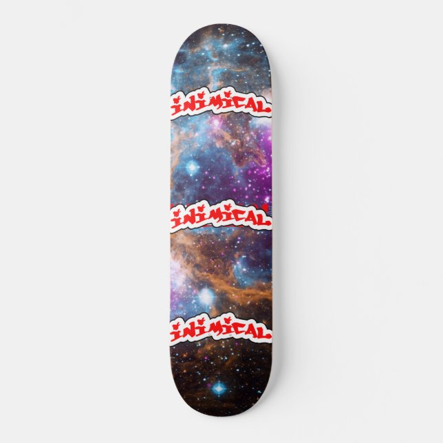 Skateboard Nébuleuse cosmique (Recto)