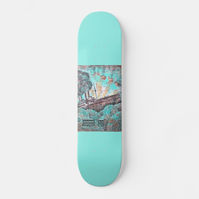 Skateboard New York Street Art (Recto)