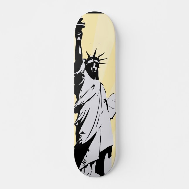 Skateboard New York vintage (Devant)