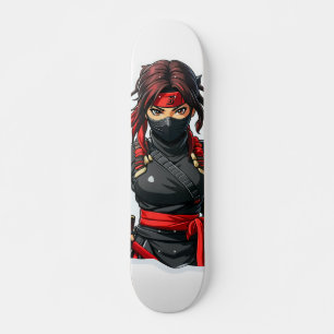 Skateboard Ninja Girl