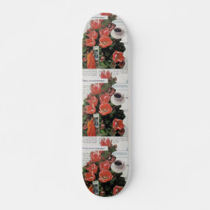 Skateboard N'Interrompez Pas L'Argent Matin Café Thé Heure