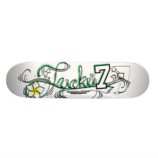 Skateboard No. chanceux 7 clair