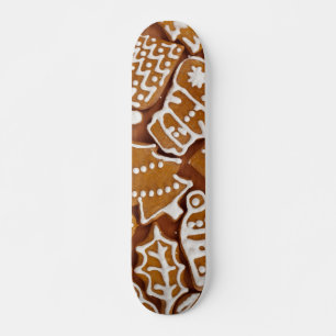 Skateboard Noël Gingerbread Cookies de vacances
