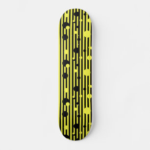 Skateboard Noir de miel