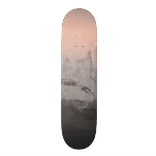 Skateboard Noir frais de rose de planche à roulettes de