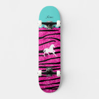 Nom blanc licorne rose chaud parties scintillant z
