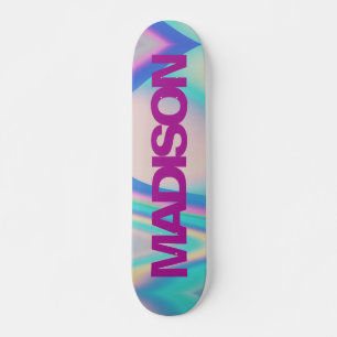 Skateboard Nom de la planche à roulettes personnalisée Rétro 