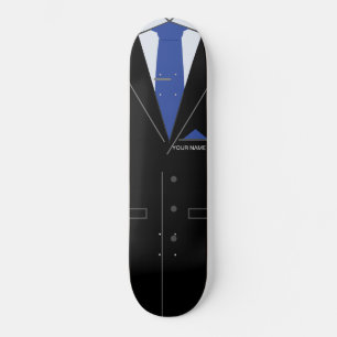 Skateboard Nom de l'entreprise Suit noir personnalisé Skatebo