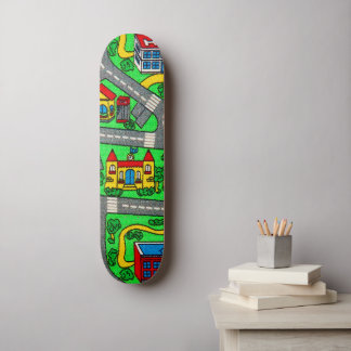 Skateboard nostalgie des années 90, Moquette de piste Voiture