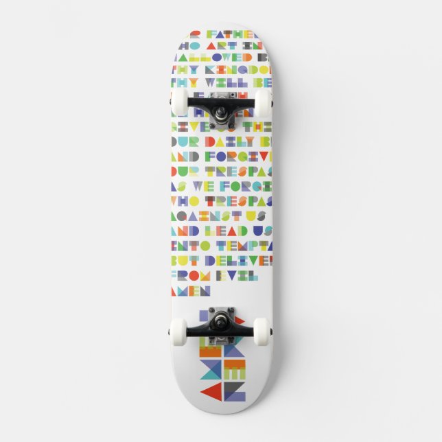 Skateboard Notre planche à roulettes de père ! (Recto)