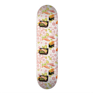 Skateboard Nourriture japonaise : Motif 2 de sushi