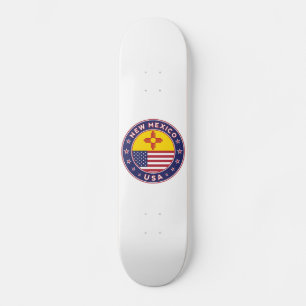 Skateboard Nouveau-Mexique, Nouveau-Mexique autocollant, étui