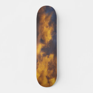 Skateboard Nuages couchés de soleil
