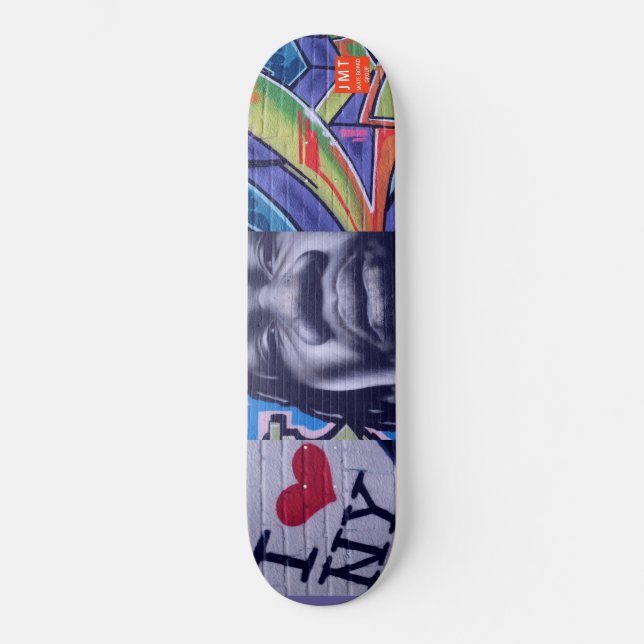 SKATEBOARD NYC GRAFFITI SKATEBOARD/JMT USA (Recto)