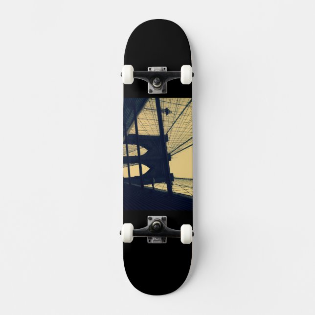 Skateboard-NYC's berühmte Skateboard (Vorderseite)