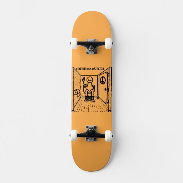 Skateboard Objecteurs de guerre (Recto)