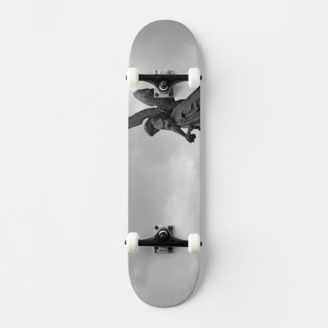 Skateboard observateur de cimetière (Recto)