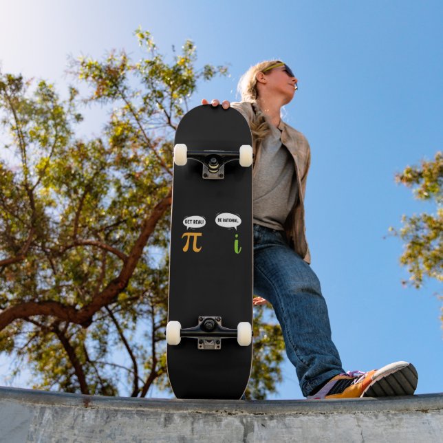 Skateboard Obtenir Réel Être Rationnel Funky Math Pi Geek Jou (Extérieur 1)