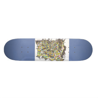 Skateboard Océan de champignon !