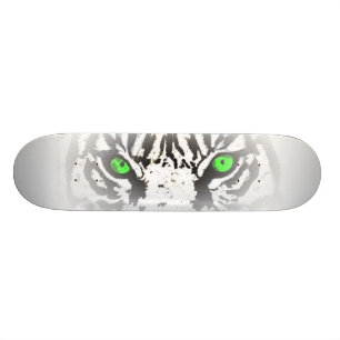 SKATEBOARD OEIL DE LA PLANCHE À ROULETTES DE TIGRE -