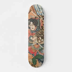 Skateboard OEukiyé japonais