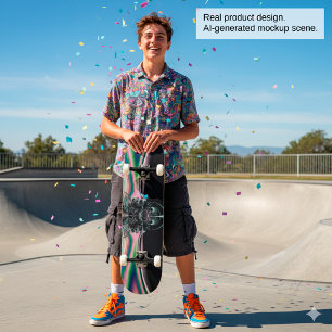 Skateboard Oiseau funky