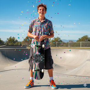 Skateboard Oiseau funky