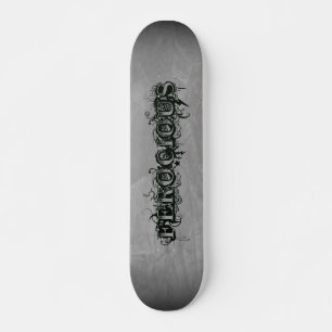 Skateboard Ombre gris ardoise de tatouage féroce