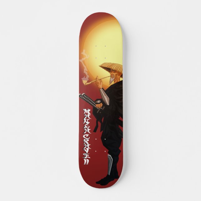 Skateboard OmbréMasters_GrandMastersunrise_1_rouge (Devant)