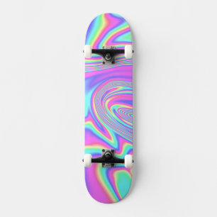 Skateboard Ongles holographiques Instagram