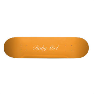 Skateboard Orange de planche à roulettes de bébé