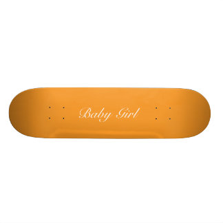 Skateboard Orange de planche à roulettes de bébé
