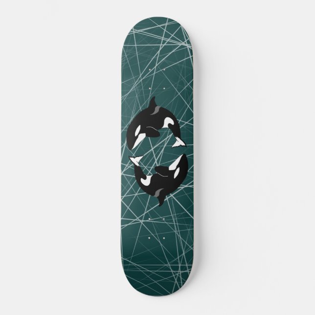 Skateboard Orca Killer Whale (Recto)