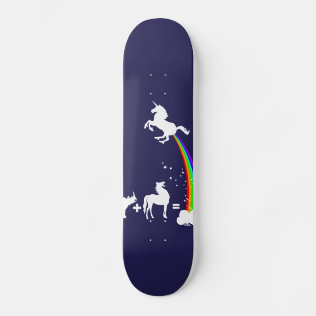 Skateboard Origine de licorne (Recto)