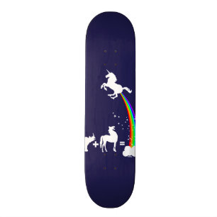 Skateboard Origine de licorne