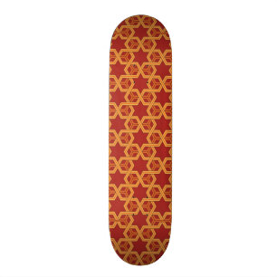 Skateboard Ornement géométrique élégant