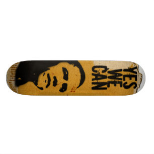 Skateboard OUI NOUS POUVONS - le carton sk8 de pochoir de