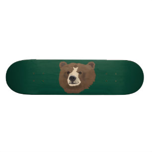 Skateboard Ours heureux