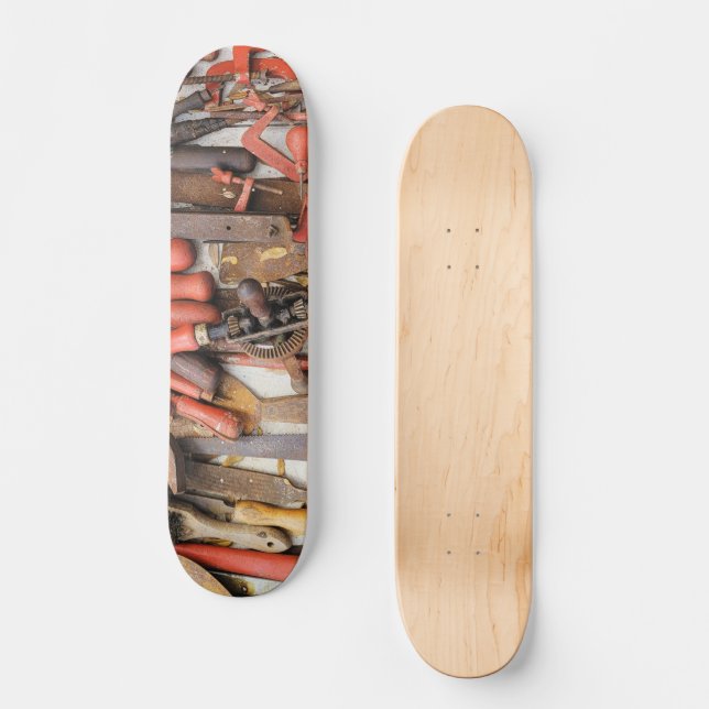 Skateboard Outils Outil Russe antique Red Man (Recto)