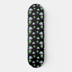 Skateboard OVNIs Aliens amusants Extraterrestrial