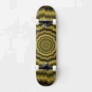 Skateboard Oye Boggling Explosion dans l'or