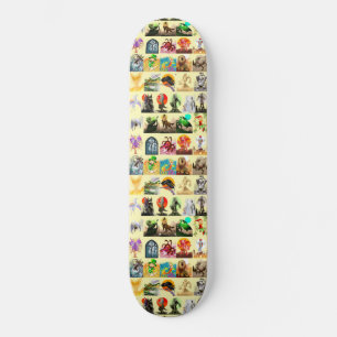 Skateboard P est pour Phoenix Ensemble sur Jaune