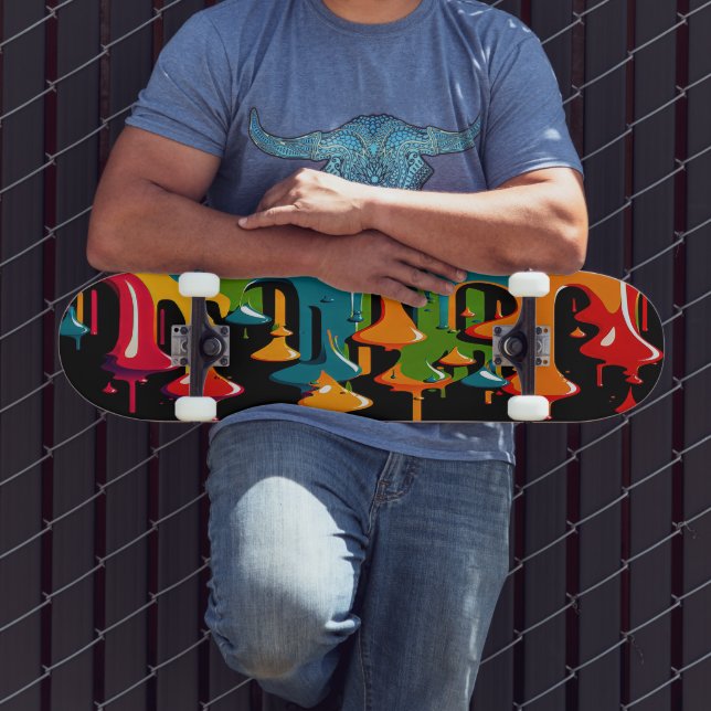 Skateboard Paint Fall 4 (Extérieur 3)