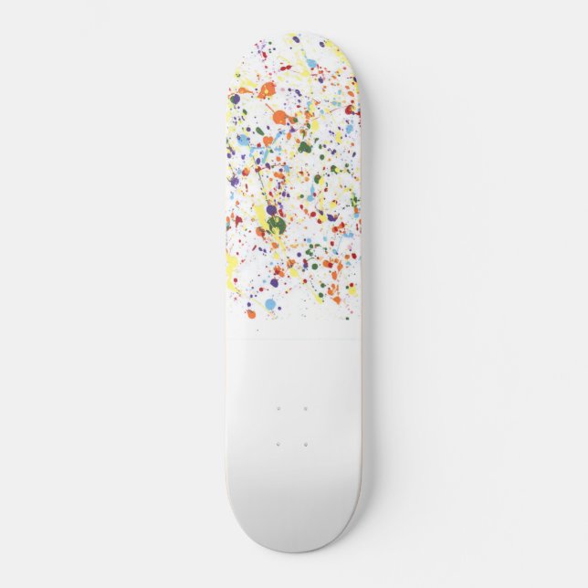 Skateboard Paint Splatter (Recto)