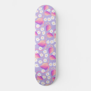 Skateboard Paire de fraise psychédélique