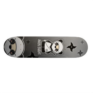 Skateboard Panda de Ninja ! Planche à roulettes