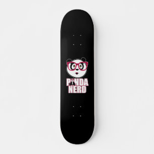 Skateboard Panda Nerd fille