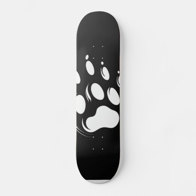Skateboard Panda Paw Skate (Recto)
